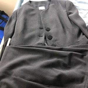 Jacket and pant . Navy’s blue.